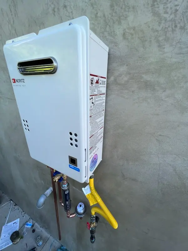 Tankless water heater installation for Catalina homes